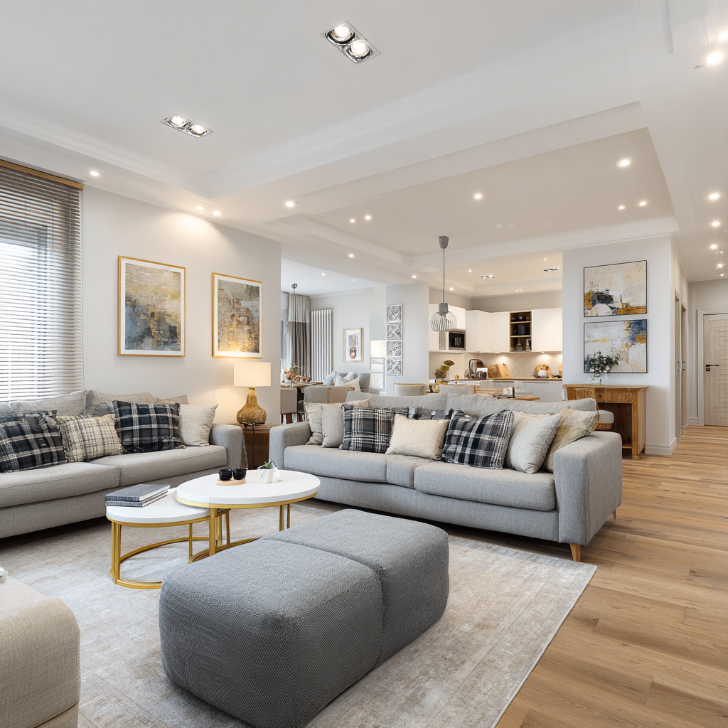 Comfortable living area at MN Recovery in Eagan, Minnesota